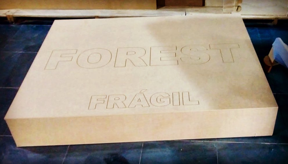Detalhe de luminária artesanal em madeira com acabamento de precisão — FNX, Campo Grande RJ